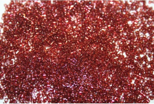 Miyuki Delica Beads Transparent Wine Gold Red Luster 11/0 - Pack 50gr