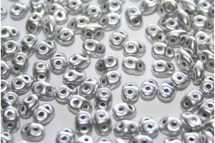Superduo Beads Matte Metallic Dural 5x2,5mm - 10gr