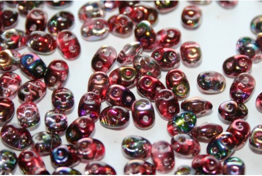 Superduo Beads Magic Line Wine 5x2,5mm - 10gr