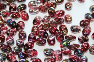 Superduo Beads Magic Line Wine 5x2,5mm - 10gr