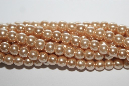Perle Cerate Vetro Beige 4mm - 105pz 2