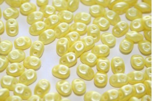 Perline Superduo Pearl Shine Yellow 5x2,5mm - 10gr