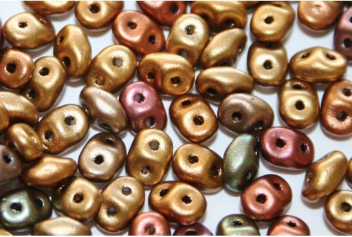 Superduo Beads Bronze Rainbow B 5x2,5mm - 10gr 2