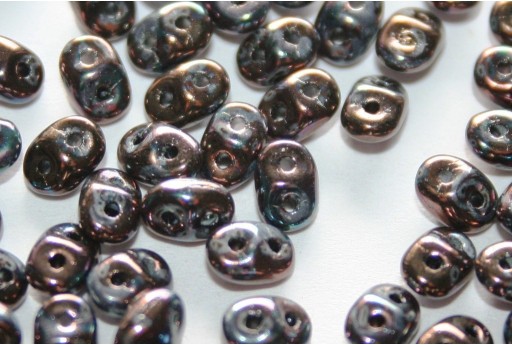 Superduo Beads Luster-Jet 5x2,5mm - 10gr 2