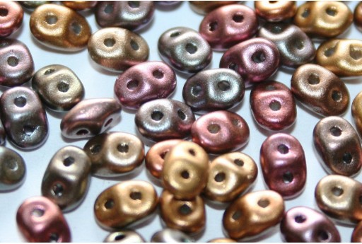 Superduo Beads Bronze Rainbow C 5x2,5mm - 10gr 2