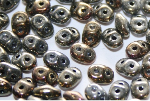 Superduo Beads Iris-Brown 5x2,5mm - 10gr 2