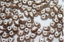 Superduo Beads Pastel Light Brown/Coco 5x2,5mm - 10gr