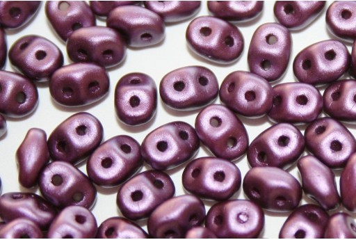 Superduo Beads Pastel Bordeaux 5x2,5mm - 10gr 2