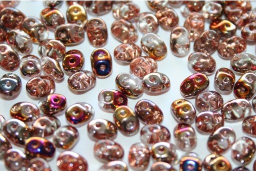 Superduo Beads Sliperit-Crystal 5x2,5mm - 10gr
