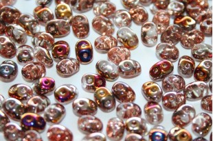 Superduo Beads Sliperit-Crystal 5x2,5mm - 10gr
