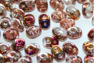 Superduo Beads Sliperit-Crystal 5x2,5mm - 10gr