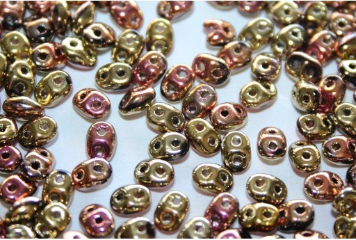 Superduo Beads California Pink 5x2,5mm - 10gr