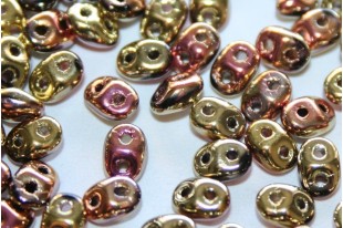 Superduo Beads California Pink 5x2,5mm - 10gr