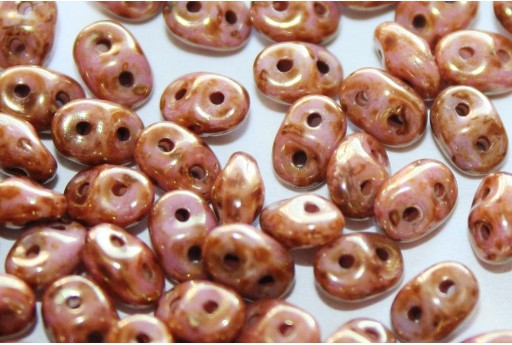 Superduo Beads Luster Marble 5x2,5mm - 10gr 2