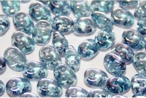Superduo Beads Luster-Transparent Blue 5x2,5mm - 10gr 2