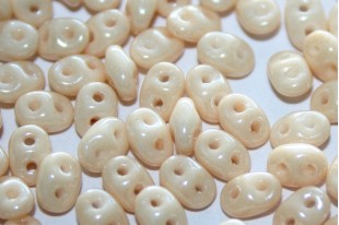 Superduo Beads Luster-Metallic Champagne 5x2,5mm - 10gr
