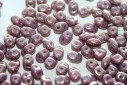 Superduo Beads Luster-Metallic Amethyst 5x2,5mm - 10gr