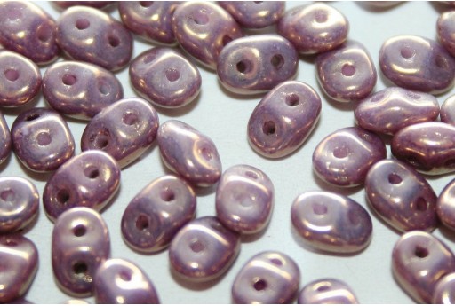 Superduo Beads Luster-Metallic Amethyst 5x2,5mm - 10gr 2