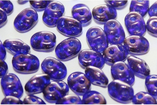 Superduo Beads Cobalt Vega Luster 5x2,5mm - 10gr 2