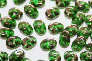 Superduo Beads Chrysolite Vega 5x2,5mm - 10gr