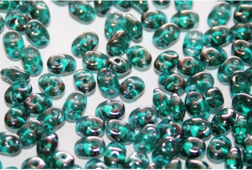 Perline Superduo Emerald Vega 5x2,5mm - 10gr