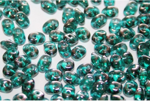 Superduo Beads Emerald Vega 5x2,5mm - 10gr