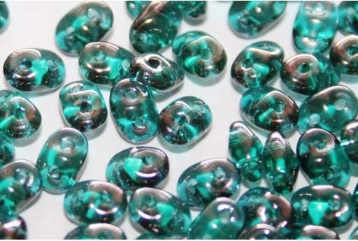 Superduo Beads Emerald Vega 5x2,5mm - 10gr 2