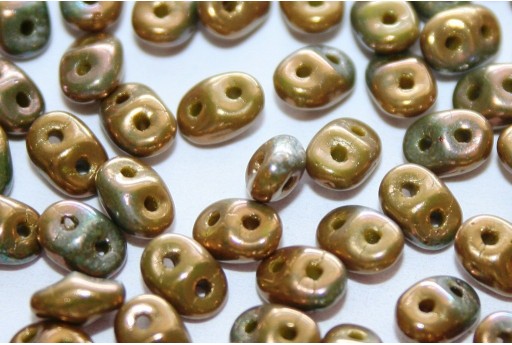 Superduo Beads Vega-Opaque Olivine 5x2,5mm - 10gr 2