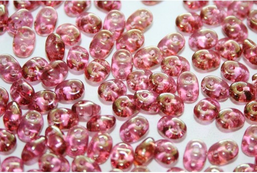 Superduo Beads Luster-Pink 5x2,5mm - 10gr