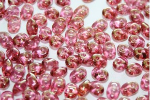 Perline Superduo Luster-Pink 5x2,5mm - 10gr