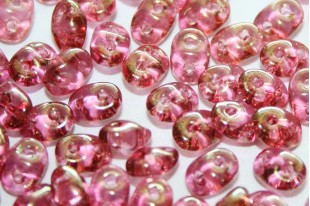 Perline Superduo Luster-Pink 5x2,5mm - 10gr
