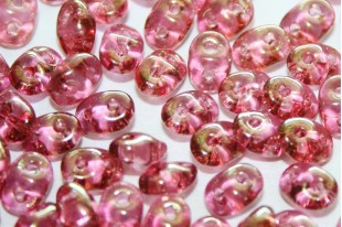 Superduo Beads Luster-Pink 5x2,5mm - 10gr