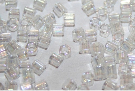 Perline Toho Hexagon Transparent Rainbow Crystal 8/0 - 10gr 2