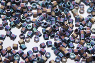 Perline Toho Hexagon Matte Color Iris Purple 8/0 - 10gr