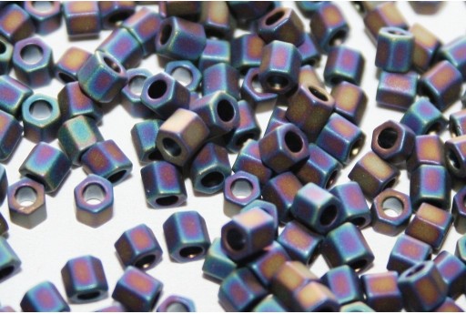 Perline Toho Hexagon Matte Color Iris Purple 8/0 - 10gr 2