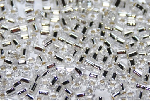 Perline Toho Hexagon Silver Lined Crystal 11/0 - 10gr 2