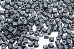 Hexagon Toho Seed Beads Matte Color Opaque Grey 11/0 - 10gr