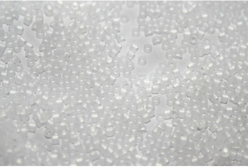 Treasure Toho Seed Beads Transparent Frosted Crystal 11/0 - 5gr