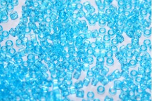 Treasure Toho Seed Beads Transparent Aquamarine 11/0 - 5gr