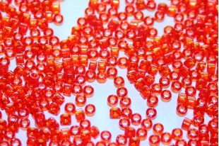 Treasure Toho Seed Beads Transparent Light Siam Ruby 11/0 - 5gr