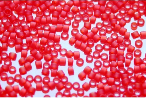 Treasure Toho Seed Beads Tr. Frosted Light Siam Ruby 11/0 - 5gr 2