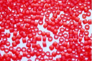 Treasure Toho Seed Beads Tr. Frosted Light Siam Ruby 11/0 - 5gr