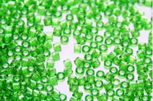 Treasure Toho Seed Beads Transparent Peridot 11/0 - 5gr