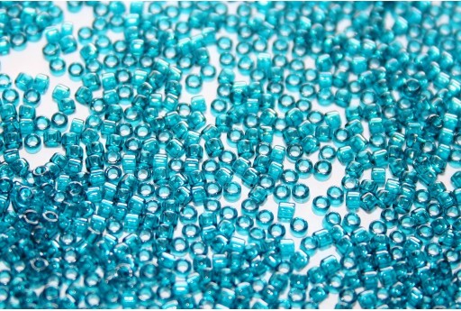 Treasure Toho Seed Beads Transparent Capri Blue 11/0 - 5gr