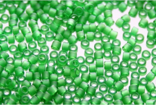 Treasure Toho Transparent Frosted Grass Green 11/0 - 5gr 2