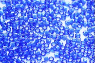 Treasure Toho Seed Beads Transparent Cobalt 11/0 - 5gr