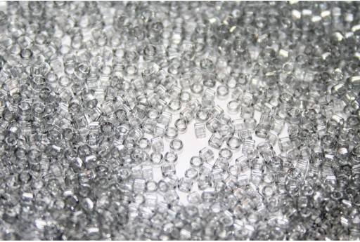 Treasure Toho Seed Beads Transparent Black Diamond 11/0 - 5gr