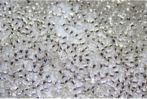 Treasure Toho Seed Beads Silver Lined Crystal 11/0 - 5gr