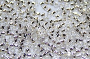 Treasure Toho Seed Beads Silver Lined Crystal 11/0 - 5gr