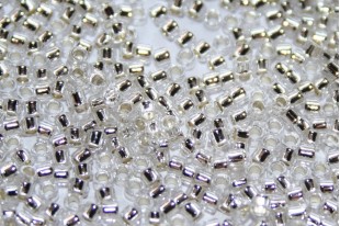 Treasure Toho Seed Beads Silver Lined Crystal 11/0 - 5gr